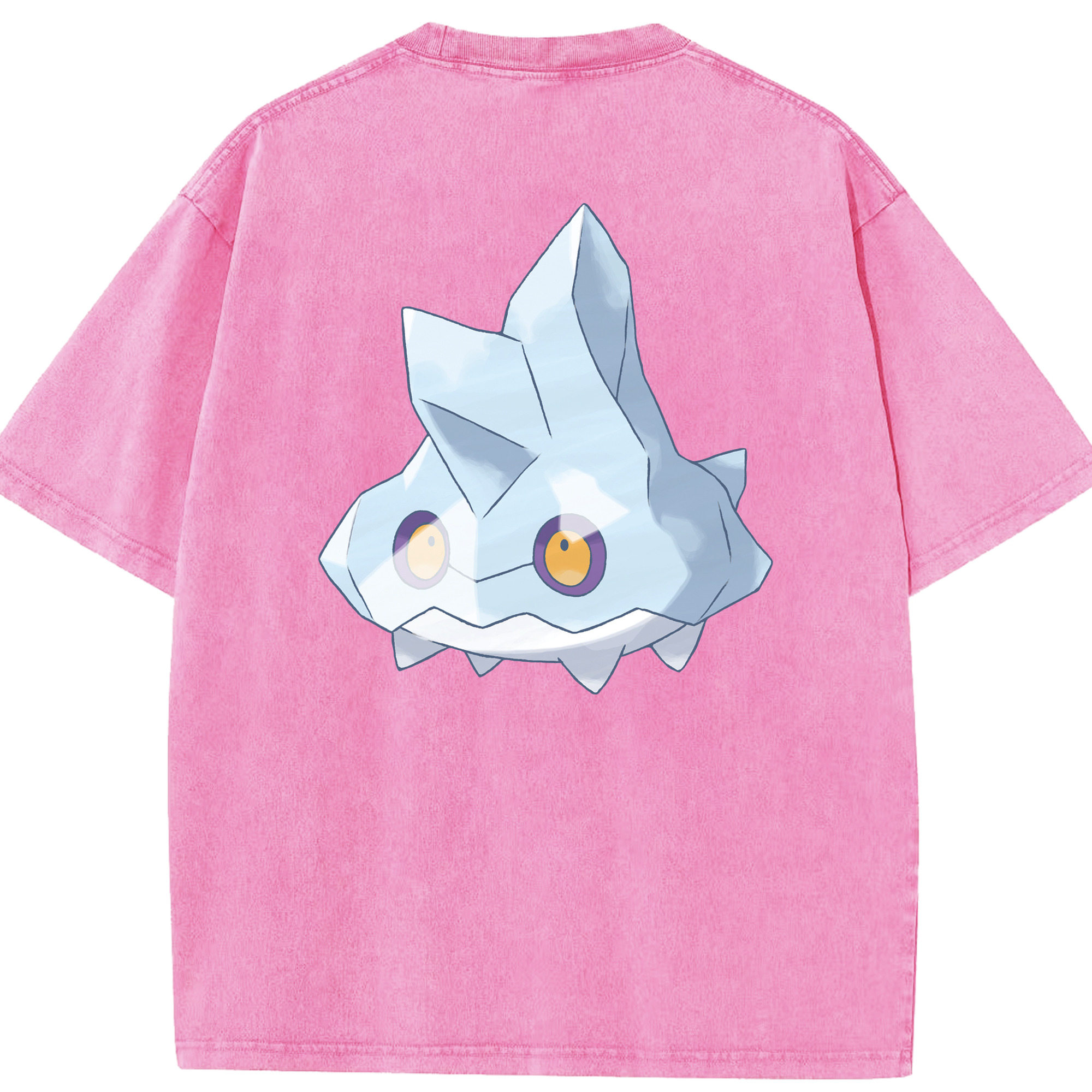 （画像用） ポケットモンスター Pokémon 綿100% ヴィンテージ風 半袖Tシャツ（背面プリント）